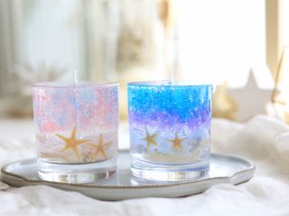 好きな2色をえらんでオリジナルの海を作れます