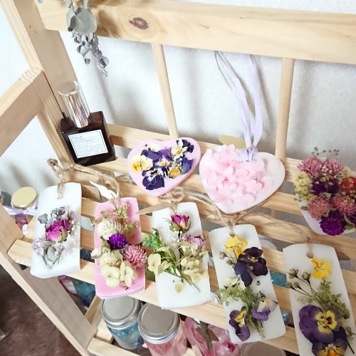 ほんのりと香るアロマ