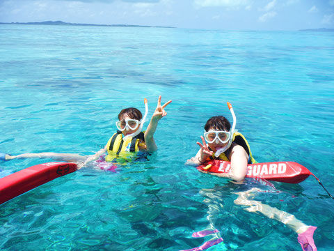 フロート、ライフジャケットがあれば初心者でもチャレンジできますよ!