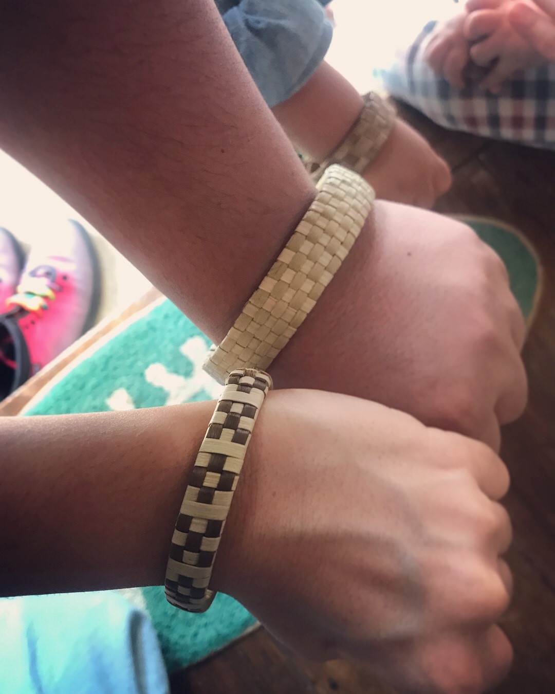 ハワイアンラウハラ体験★