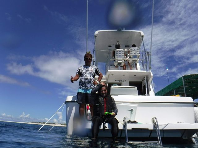 シュノーケリングセットもレンタル無料