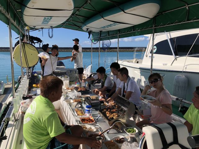 オプションでBBQも可能です!