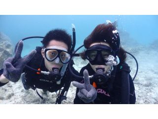 始めてダイビングの方歓迎です!水中は無重力を体験できる不思議な場所です!