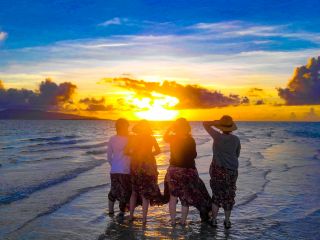 サンセットは日中とは異なる絶景のを体験できます!