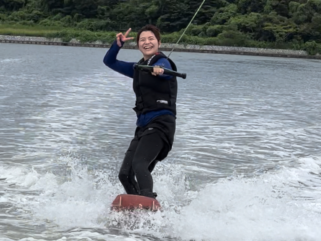 マリンスポーツ 浜名湖】初心者向けウェイクボード体験（冬季）/CRONY