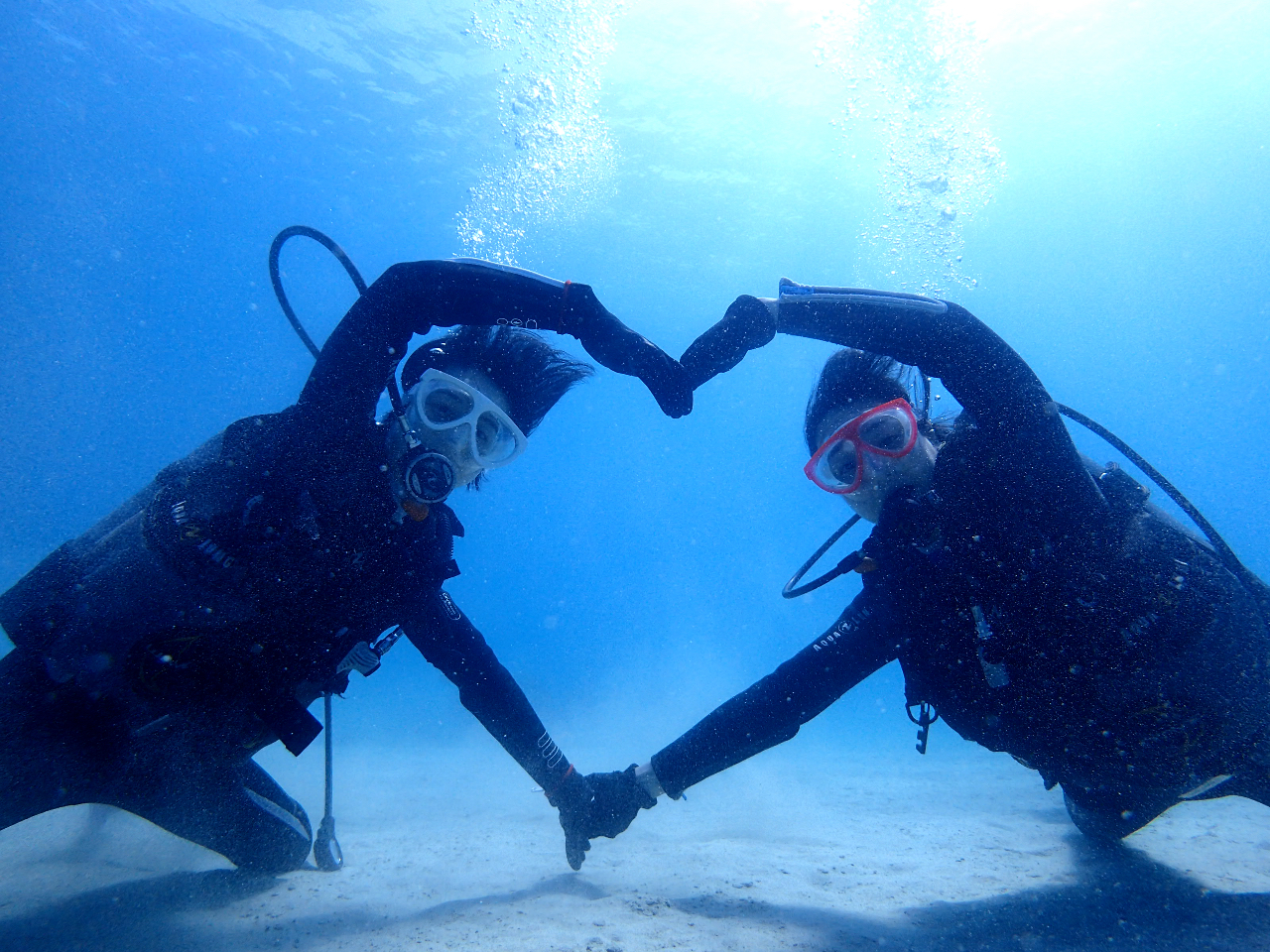 水中写真プレゼント