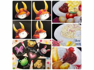 ランチ付!初めての方でも絵が苦手な方でも下絵あり!サポートあり!安心して楽しんでいただけるチョークアート体験教室です♪