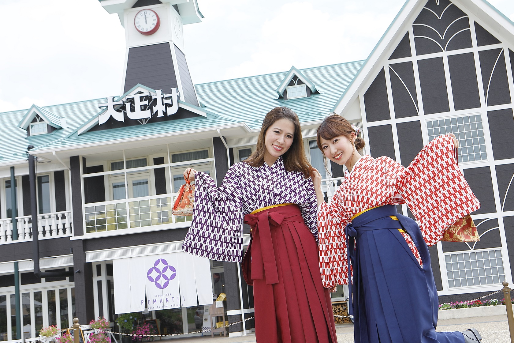 大正時代にタイムスリップ!矢絣袴(やがすりはかま)一日レンタル体験♪