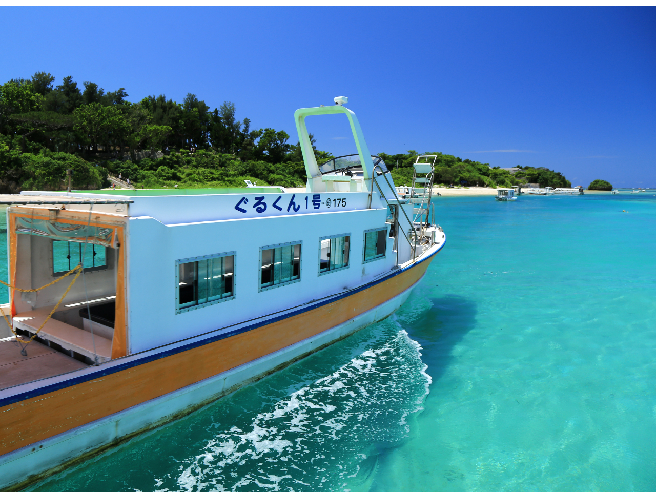 約30分の遊覧旅へ♪朝9時から夕方17時まで。15〜20分間隔で年中運航しています!