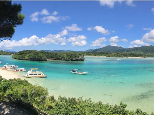 ミシュラン三ツ星の川平湾!