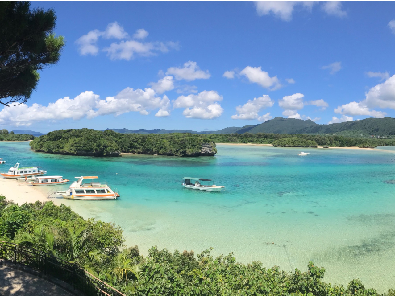 ミシュラン三ツ星の川平湾!