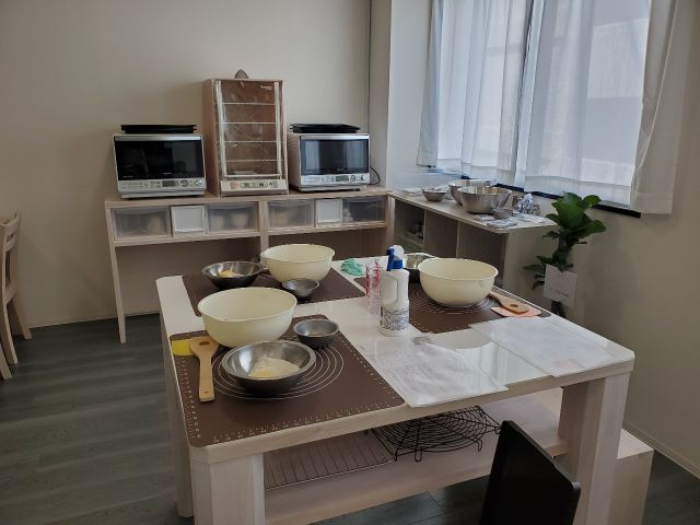 静かで落ち着くキッチンです