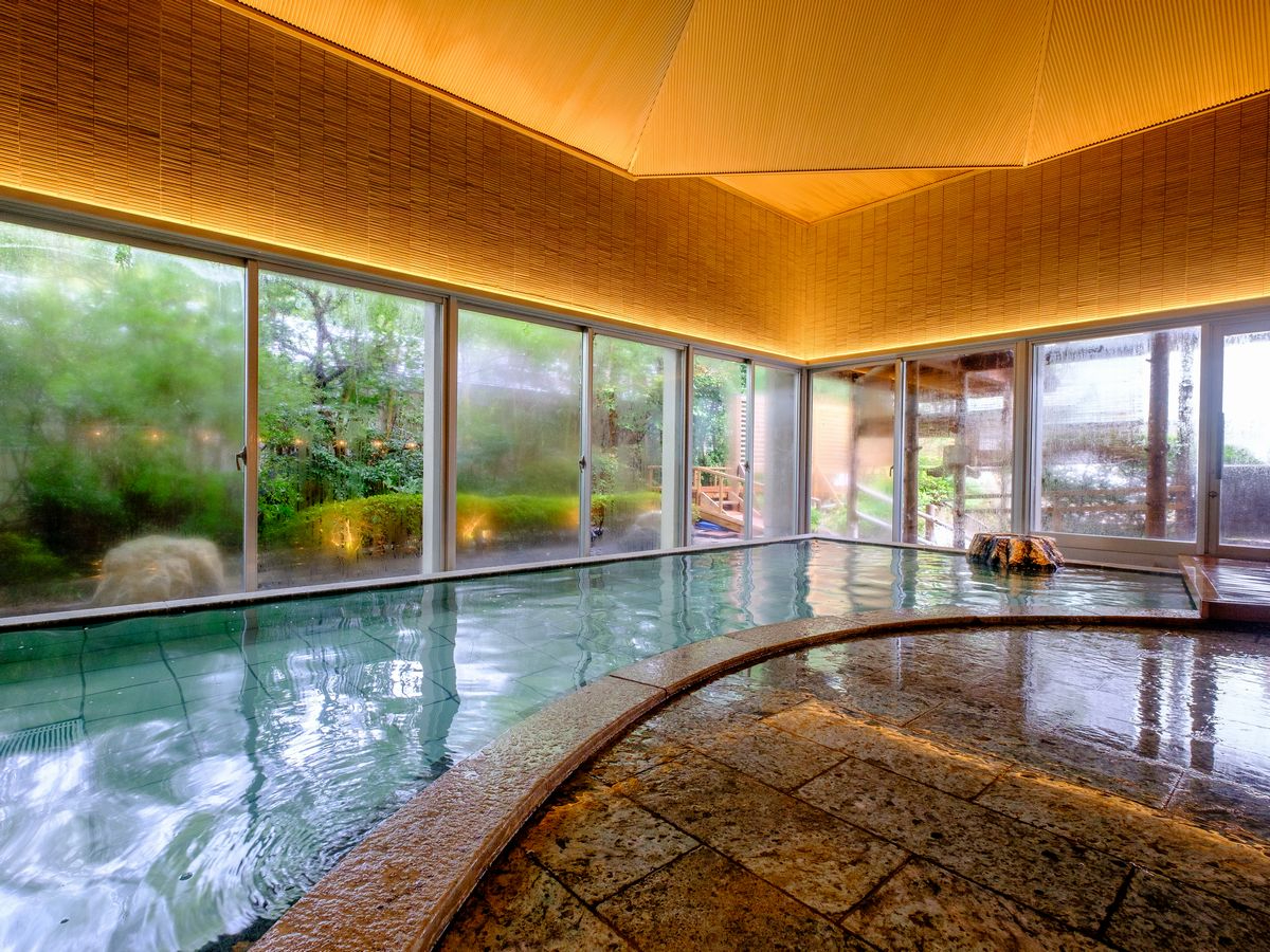 【滝の湯】竹取の湯(男性風呂)