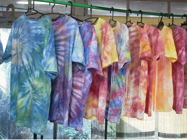 Tシャツ染 学生体験