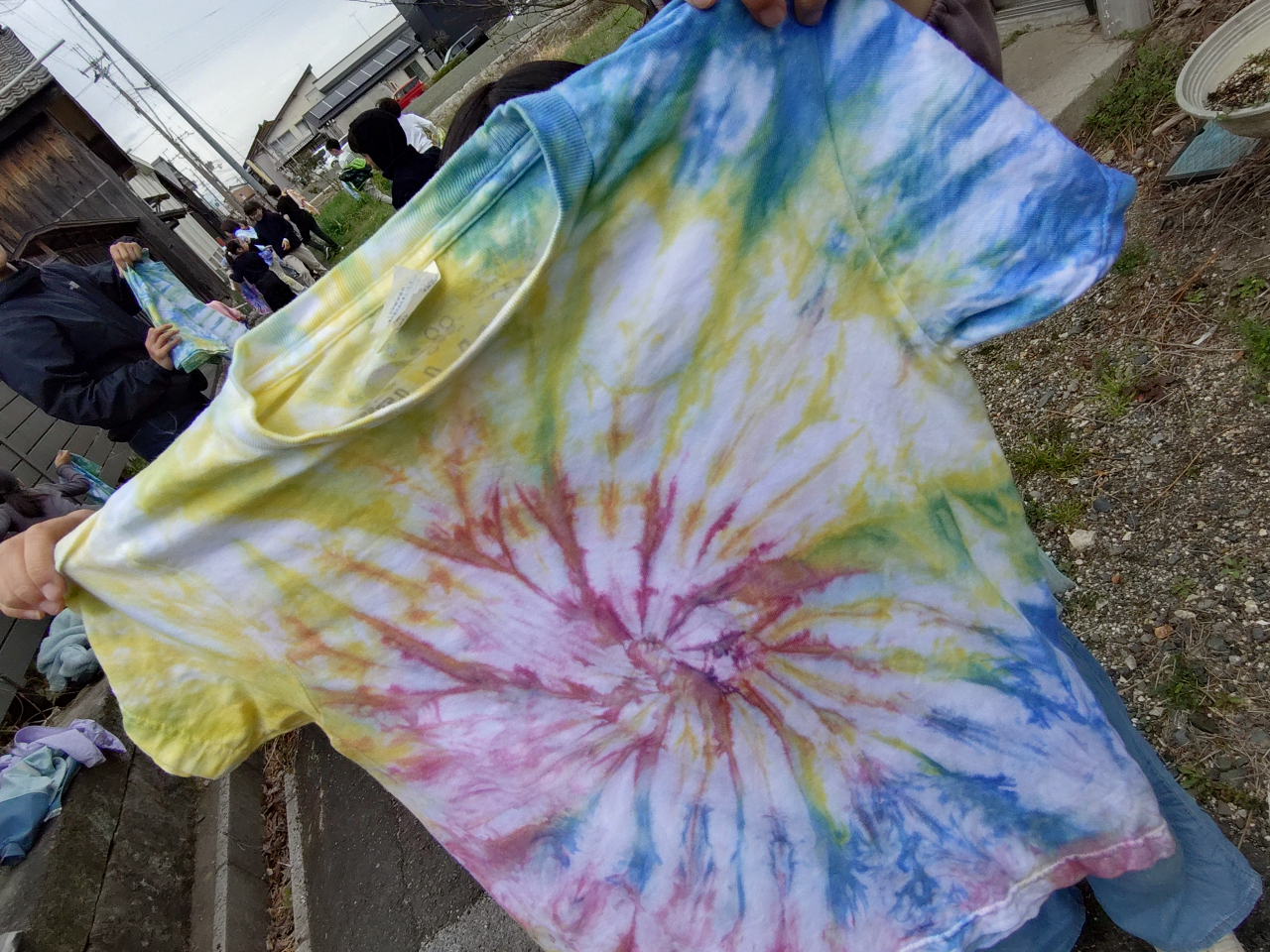 Tシャツ染男の子作