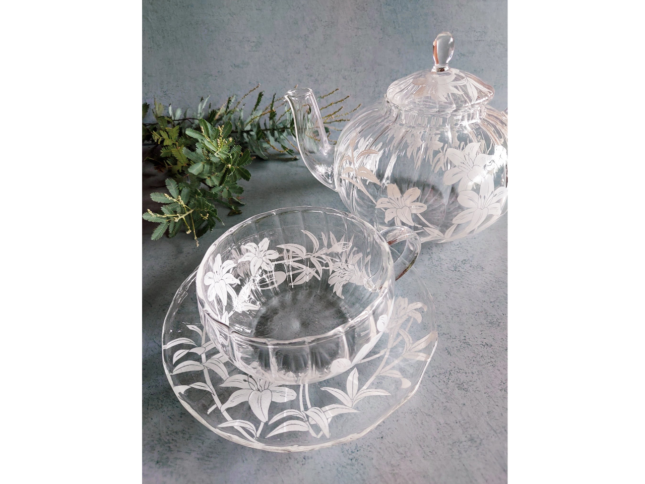 体験では、カップ&ソーサー