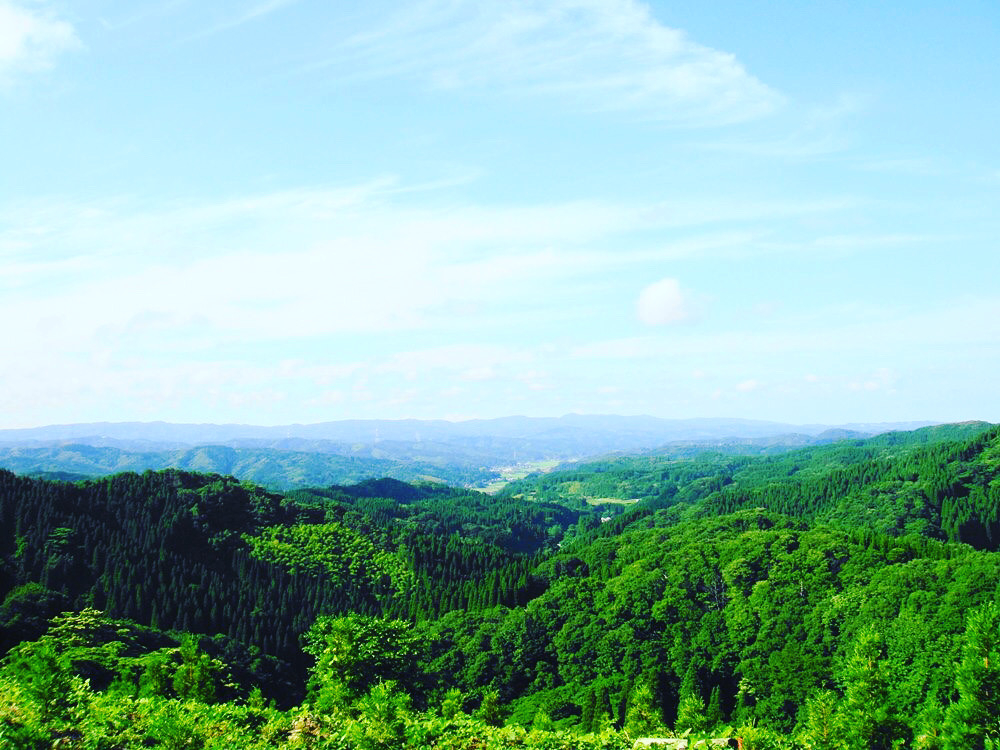 自然豊かな里山でリフレッシュ。『ヤッホー』と叫んでみたくなりませんか?