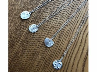 名古屋 手作りアクセサリー 鶴舞アトリエ教室 銀粘土ペンダントトップ作り体験 Atelier Reliesa アトリエレリーサ じゃらん遊び体験