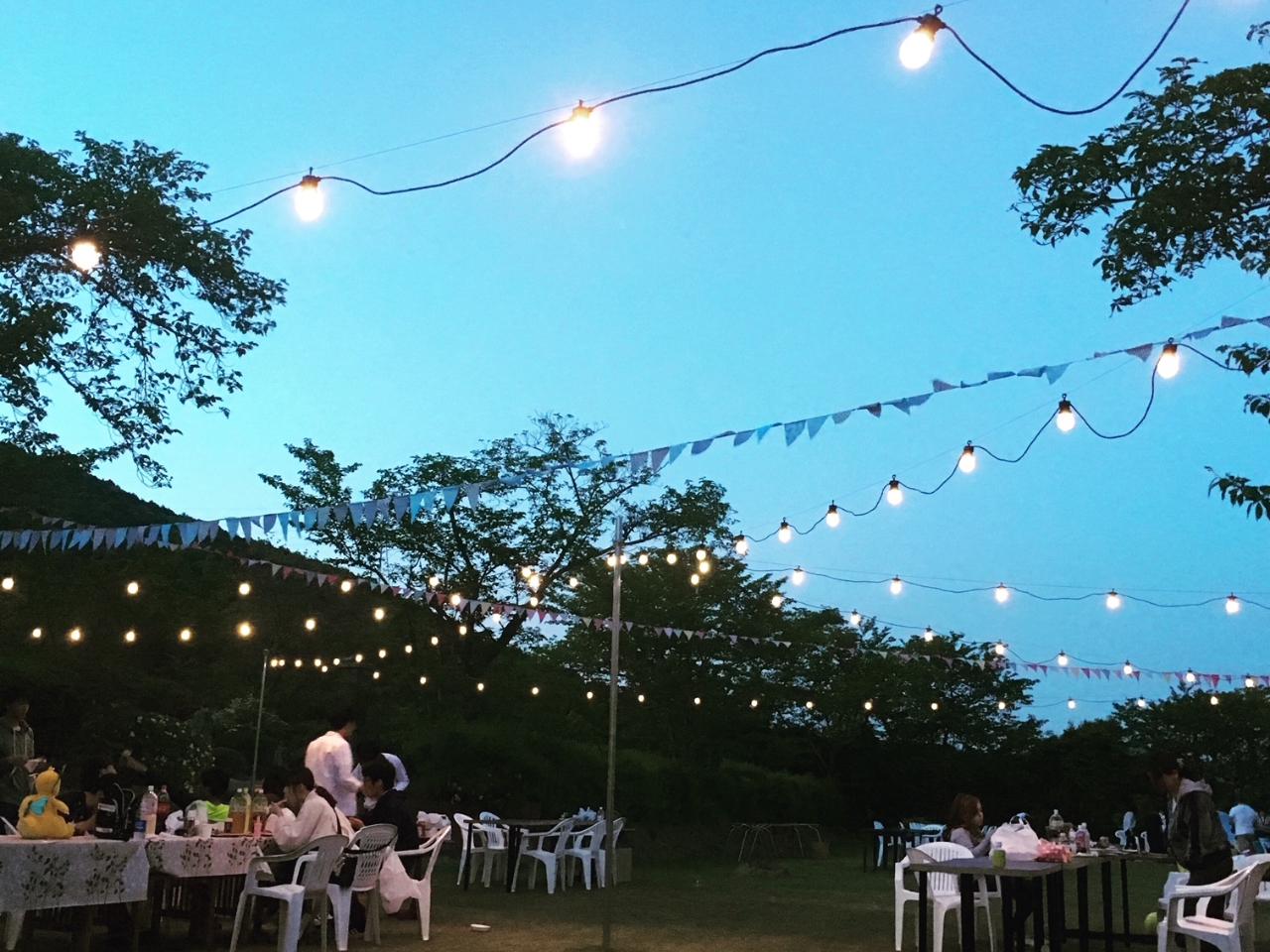 ライトアップ イルミネーション 手ぶらで 屋外サンセット ナイトバーベキュー 持ち込み花火もok B Y O B ドリンク アルコール持ち込み無料 小学生様未満無料 完全予約制 大人4名様から Nikkoen q Party Garden じゃらん遊び体験