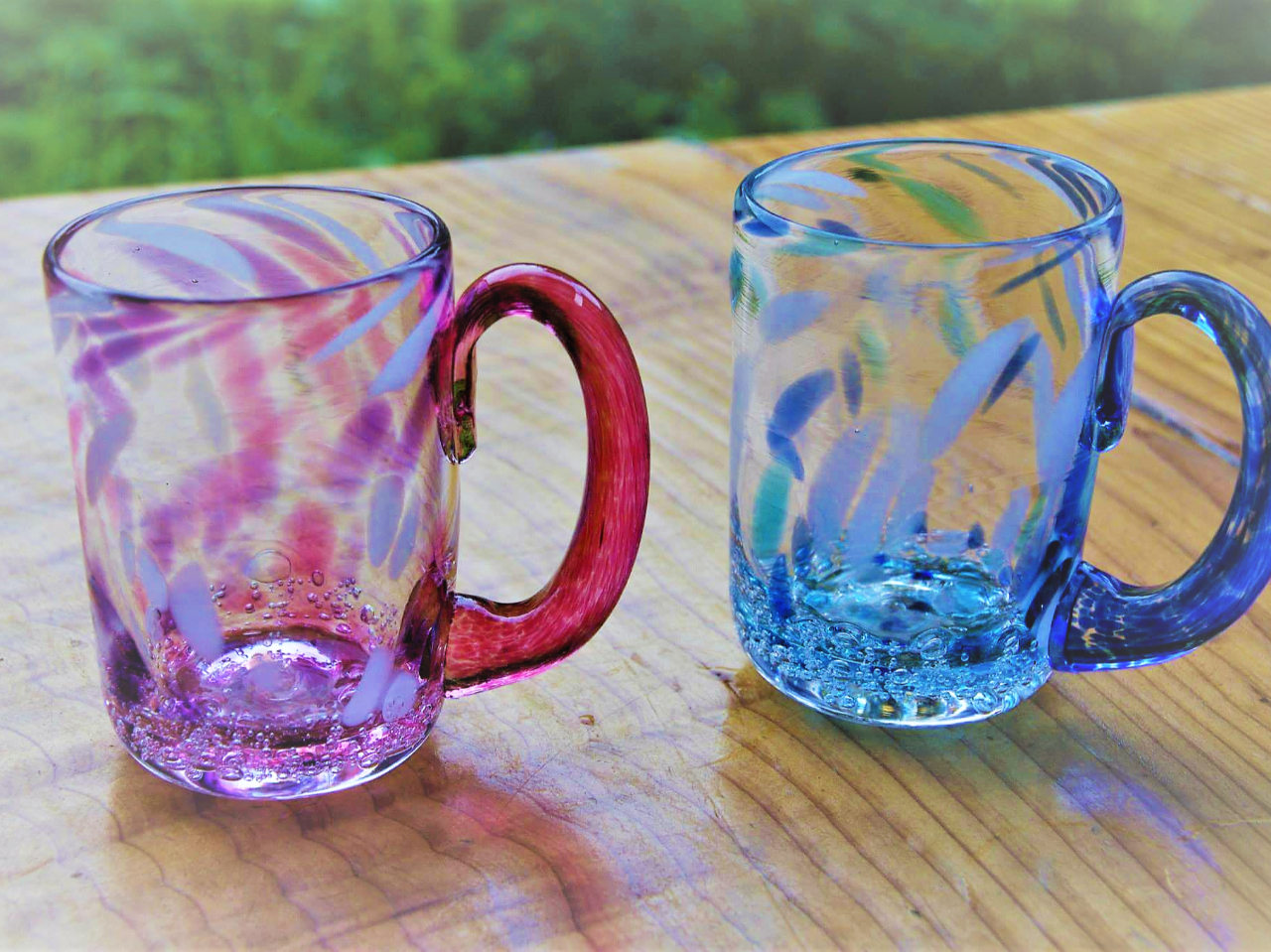 吹き硝子体験 グラス体験2200円 税別 オプション別 職人気分でマイグラス作り 創造硝子工房 Studio J 45 じゃらん遊び体験