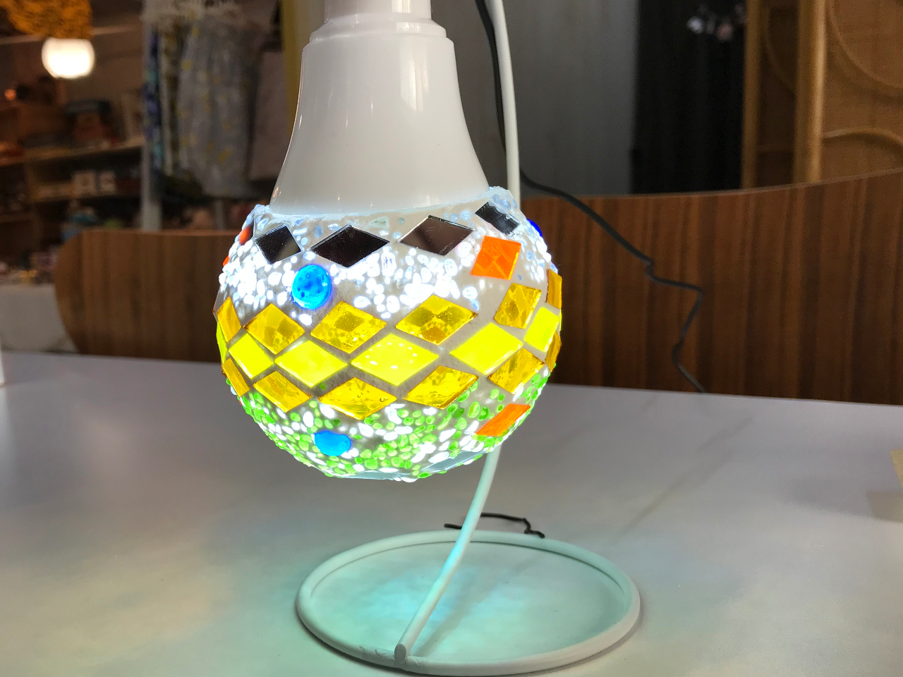 モザイクランプ 制作体験!