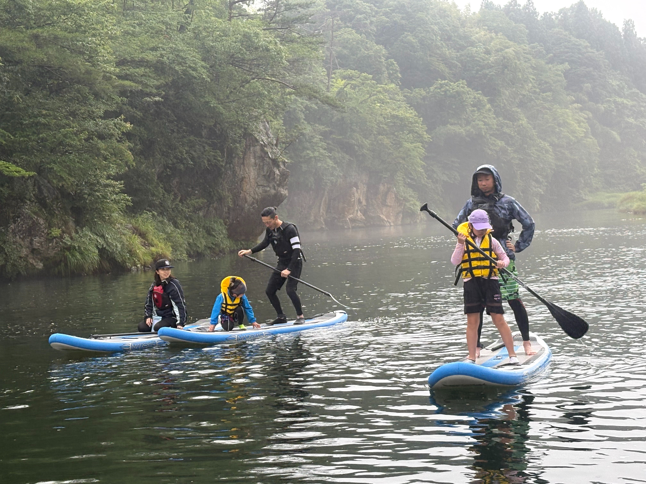 日光・鬼怒川】Nikko SUP 体験半日ツアー 小学生から参加OK！写真