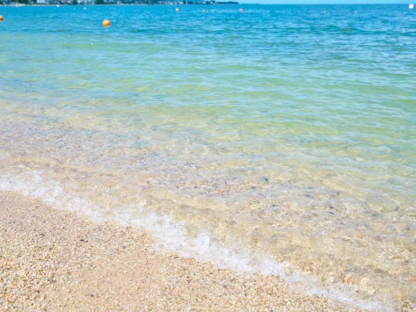 水の透明度が高く綺麗な砂浜での水遊びを、食事時間とは別にお楽しみいただけます。