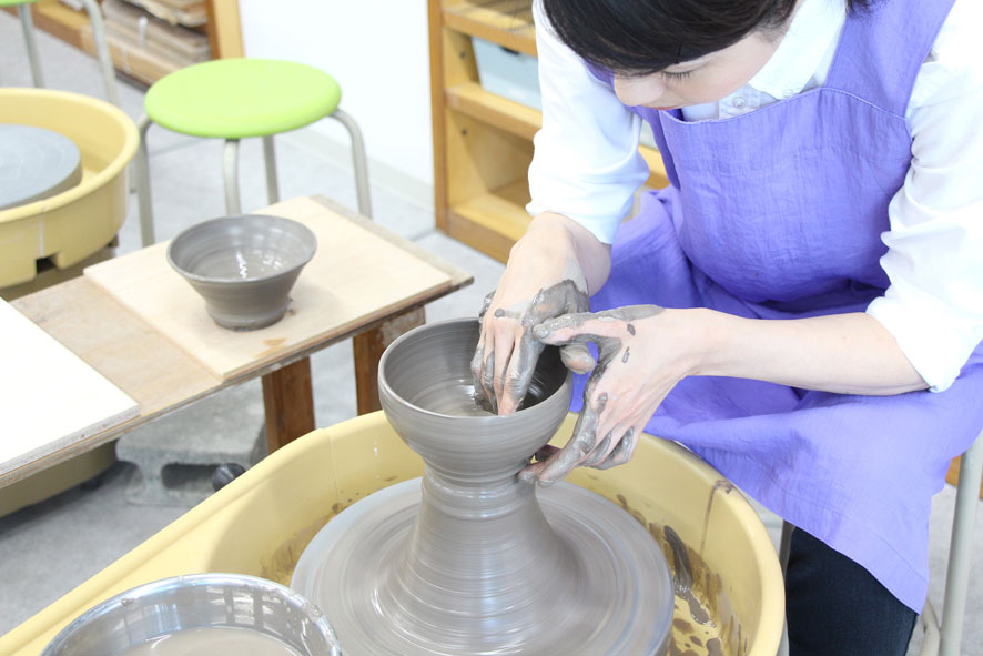 熱海でろくろ体験♪