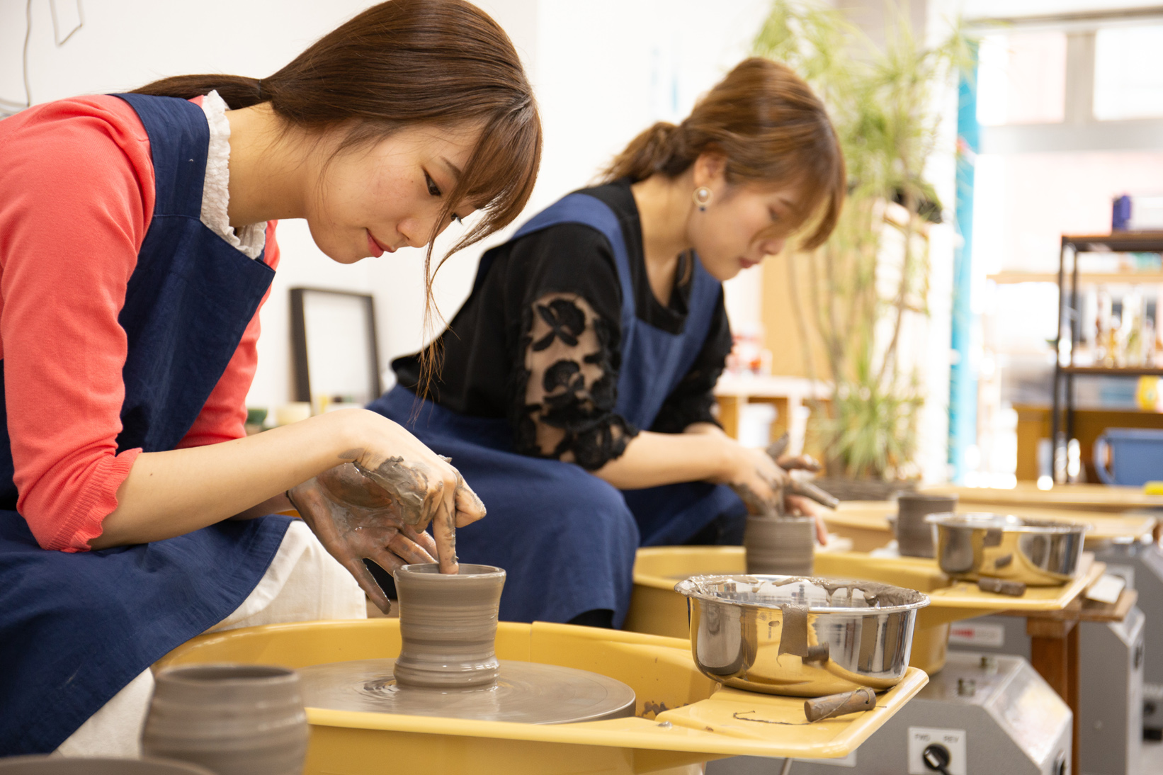 熱海でろくろ体験♪