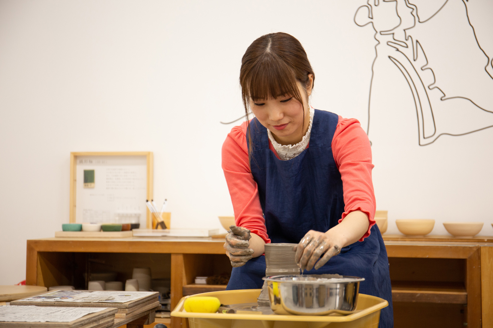 熱海でろくろ体験♪