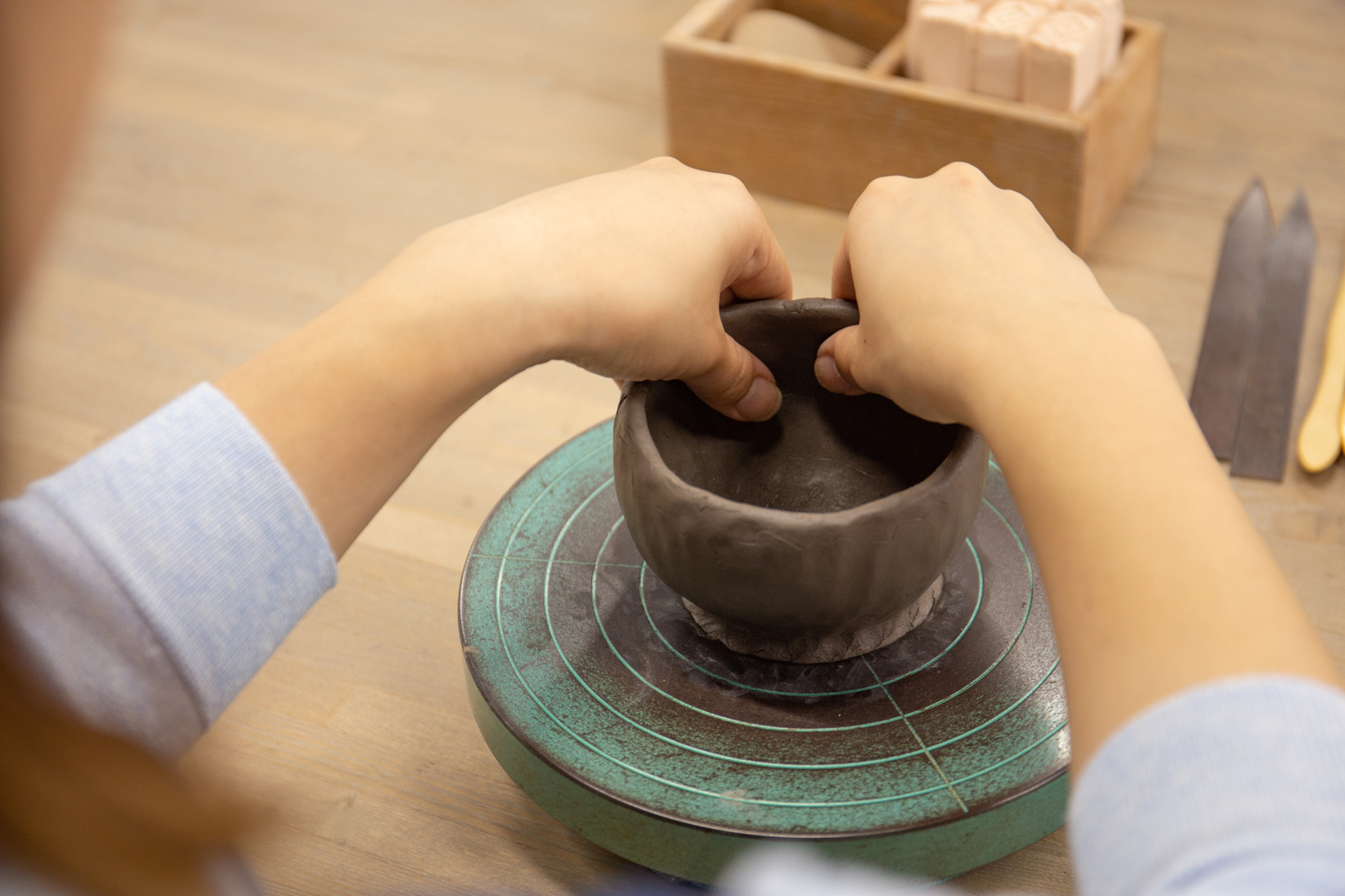 熱海で陶芸体験♪