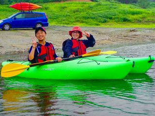 湖に浮かぶと気分も上がります!