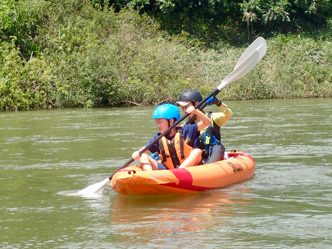田瀬湖カヤック体験（2人乗り）半日 | GWのお出かけ応援！/自然  