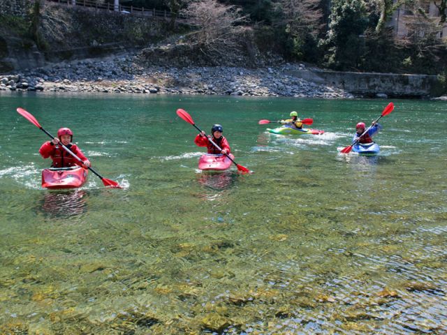スピリット:2024長良川お手軽カヤック体験