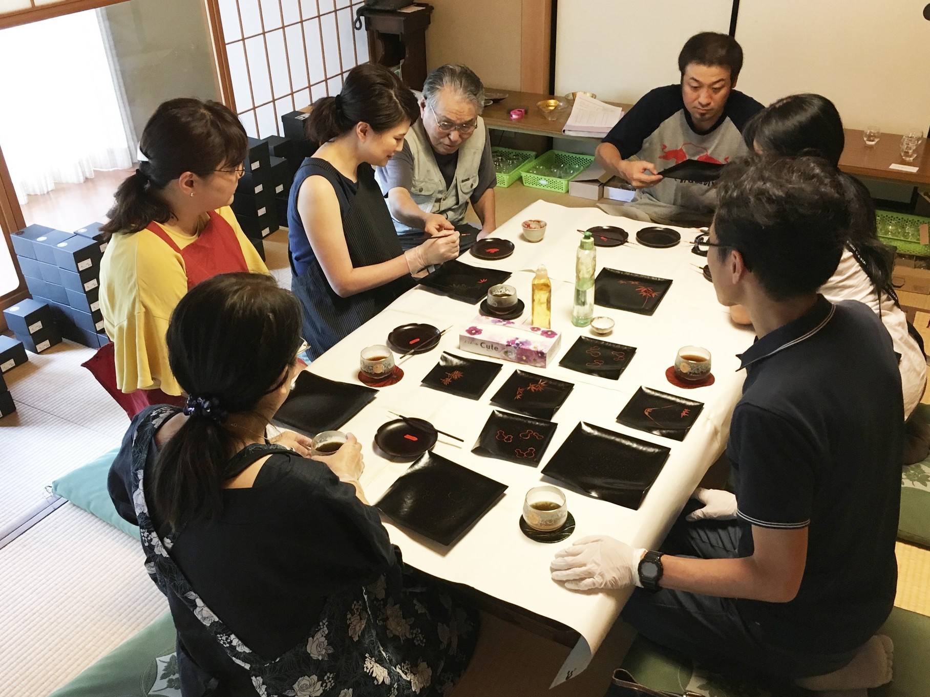 【蒔絵(まきえ)体験】初めての方も大歓迎!茶道具で培った匠の技を体験しよう!加賀...