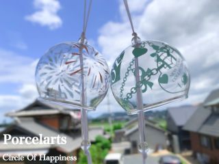 花火柄とティファニー風柄