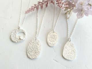 初めてでも純銀のネックレストップが作れます