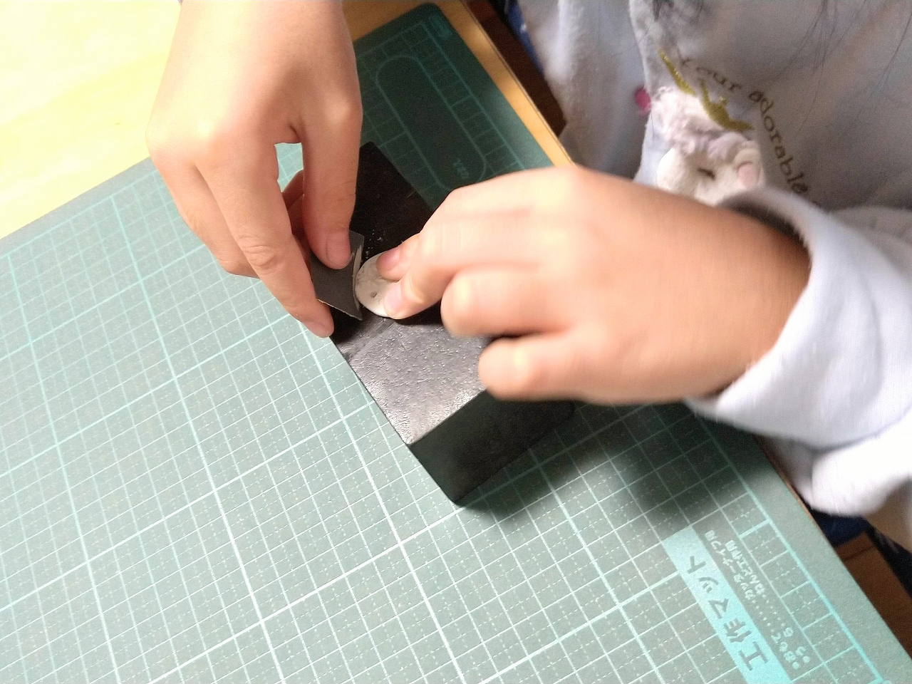 お子さんでも作れるようにサポートします