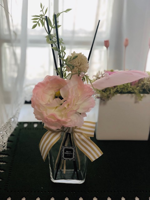 ほのかに香る癒しのインテリア雑貨が作れます。