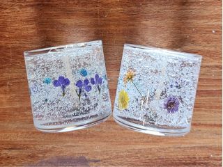 キラキラとした透明感が人気のジェルキャンドルを作ります!