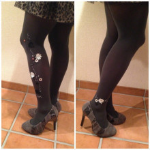 世界にたったひとつのオシャレタイツ あなただけのオリジナルタイツを作ろう Usui Akiko Gallery じゃらん遊び体験