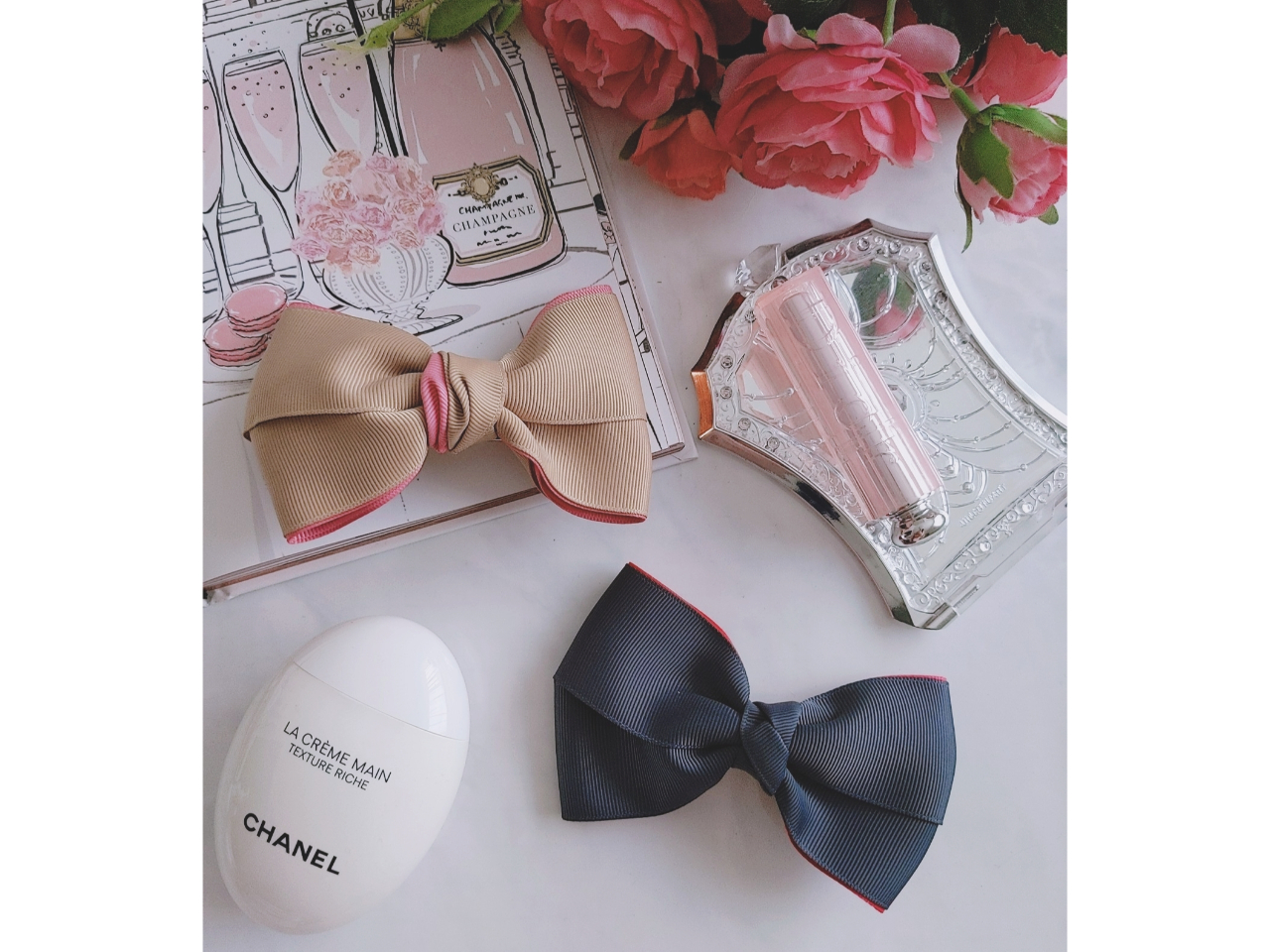 バイカラーリボン