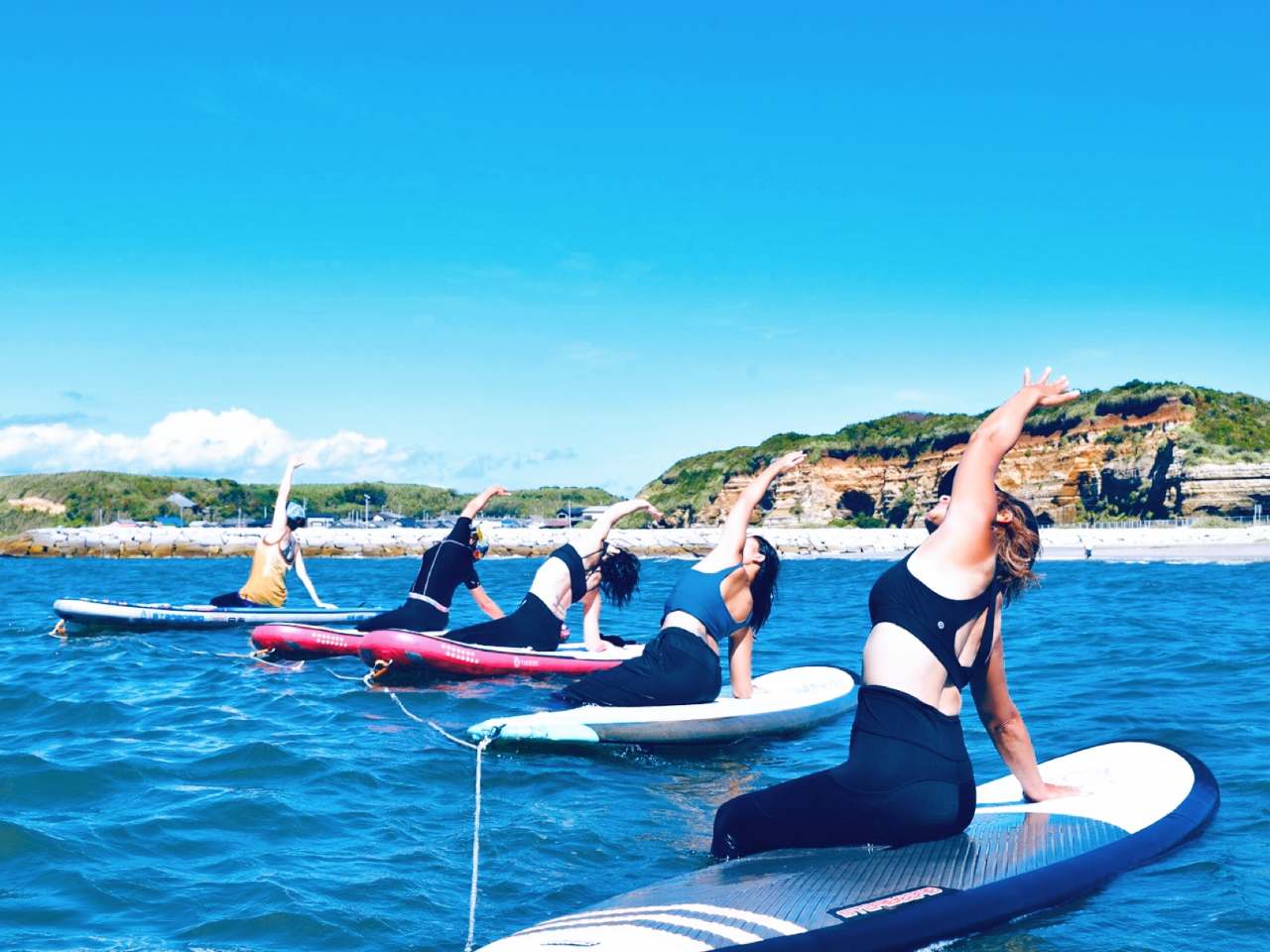 【銚子・SUPヨガ・クルージング】抜群のロケーション!銚子マリーナでSUP体験♪