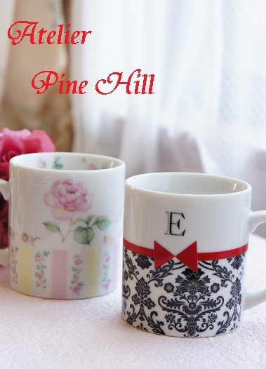 ポーセラーツ マグカップ2個セット