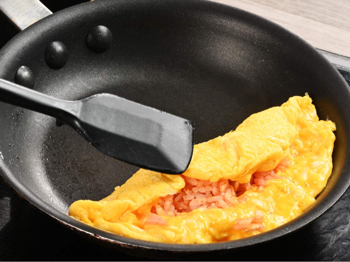 【9月ライブキッチン】秋の味覚 栗と茸のオムライス