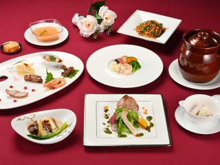 【ディナーコース「梨」】 会食や接待にもご利用いただけるディナーコース全7品※写真はイメージ