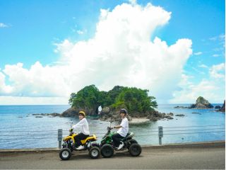 この透明度!バギーパークには素敵な絶景がたくさん。お客様ごとに素敵なコースをお作りします。