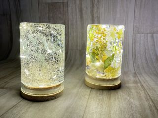 オンライン体験レッスン!ご自宅でフラワーライトを作りましょう♪