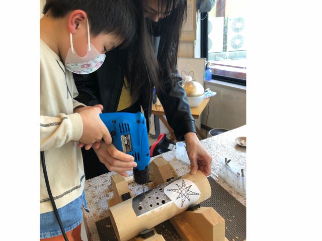 力はそんなにいらないので、お子様でもつくることができます