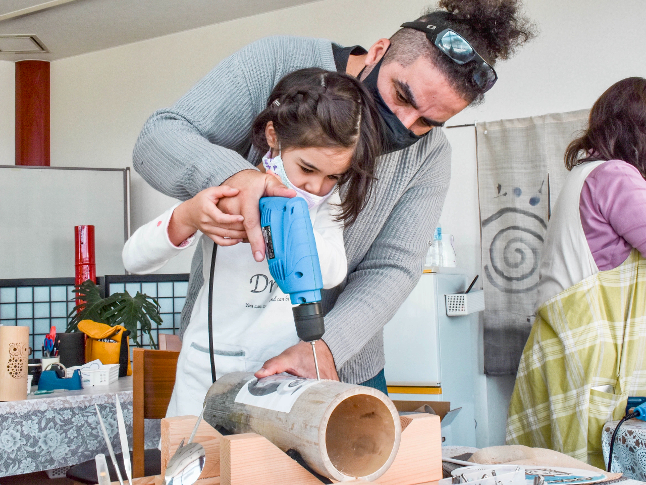 竹は、大小いろいろなサイズのものから選べます。